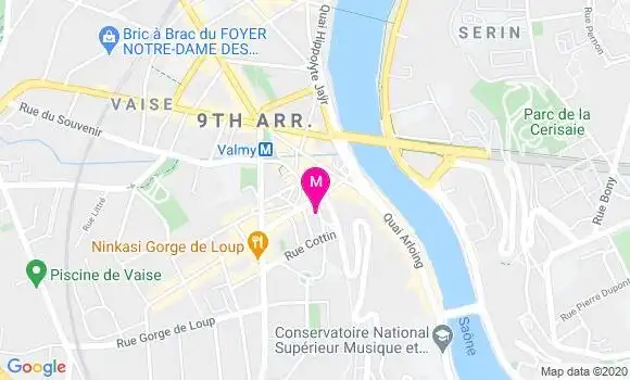 Localisation Dr Antoine Laurin