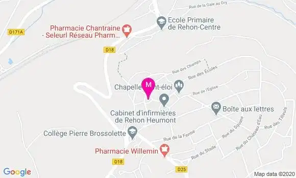 Localisation Dr Jerome Auvity