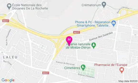 Localisation Dr Pierre Marcelo