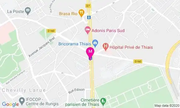 Localisation Dr Michel Pascal Ragu