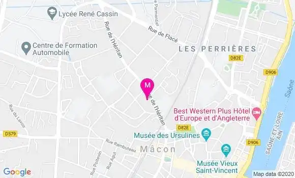 Localisation Dr Lamia Bouzid