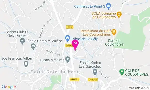 Localisation Dr Sophie Sugier