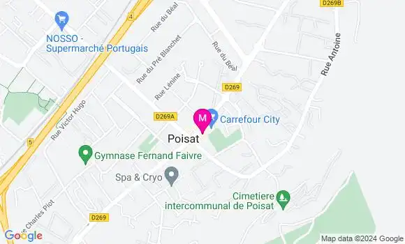 Localisation Dr Laura Hyerle