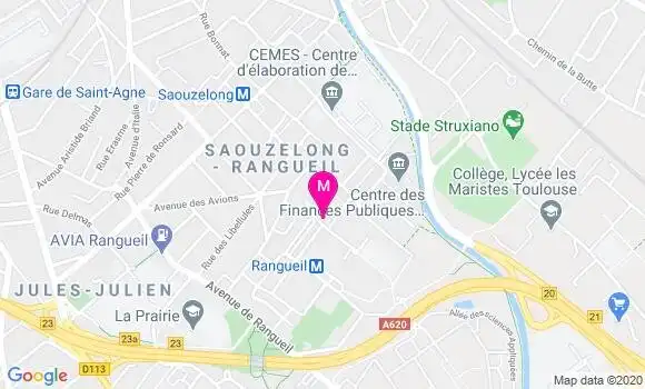 Localisation Dr Helene Fontaine