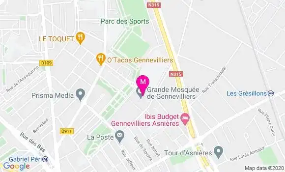 Localisation Dr Fadila Rabehi Bounar