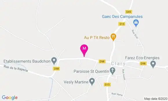 Localisation Dr Christelle Gilbert