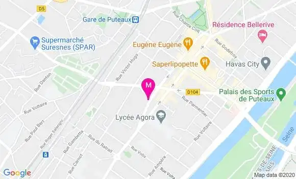 Localisation Dr Capucine Journe