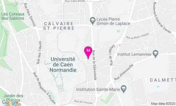 Localisation Dr Sophie Tuleff