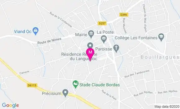 Localisation Dr Mariel Autard