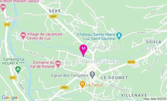 Localisation Dr Patricia Moinard Acquier