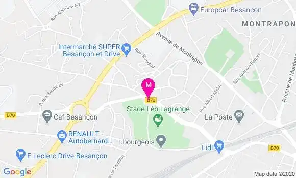 Localisation Dr Elodie Vuillaume