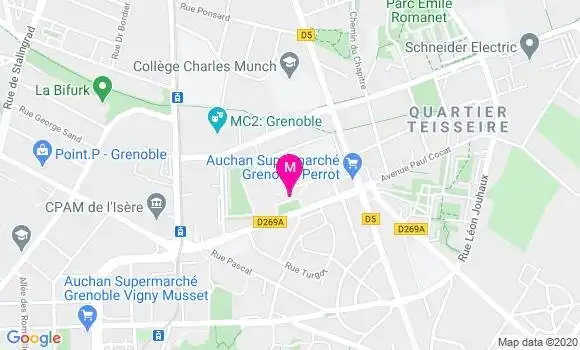 Localisation Dr Celine Boyoud Ghidossi