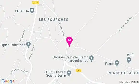 Localisation Dr Samuel Bruchon