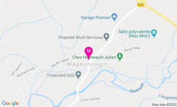 Localisation Dr Mathilde Lugand
