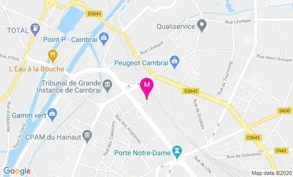Localisation Dr Charles Aurelien Pequignot