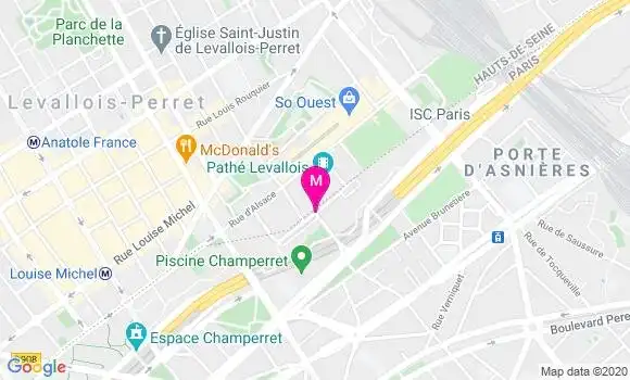 Localisation Dr Philippe Bellard