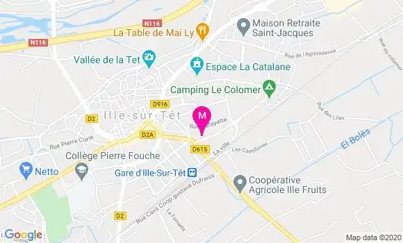 Localisation Dr Amandine Minaud
