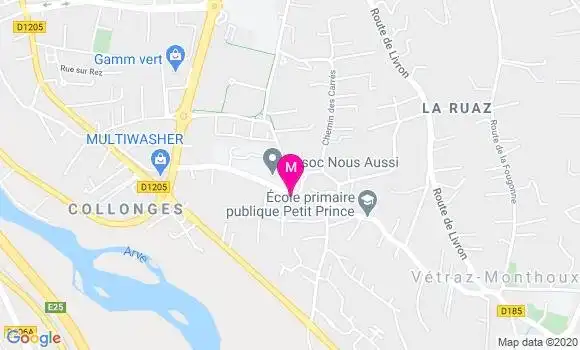 Localisation Dr Constanta Pasca