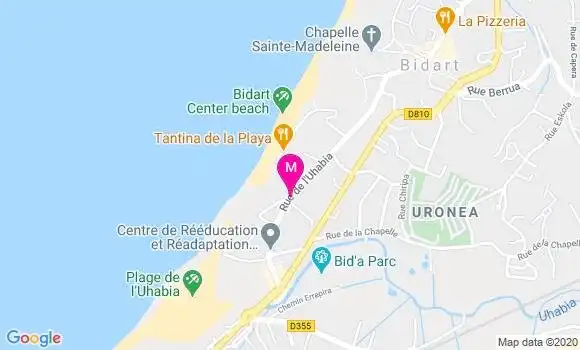 Localisation Dr Bertrand Laborde