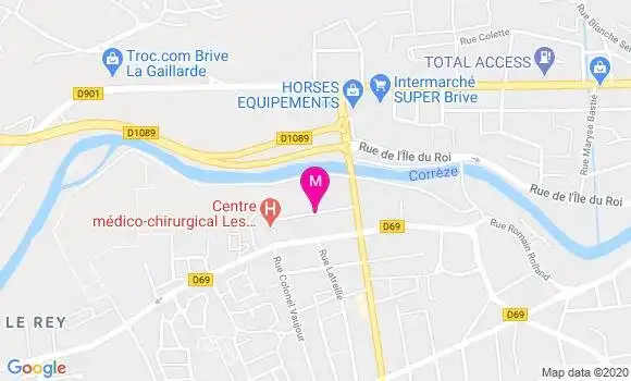 Localisation Dr Philippe Pardies