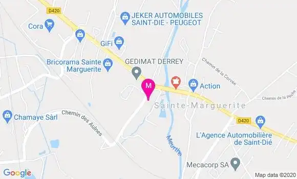 Localisation Dr Florence Retournay