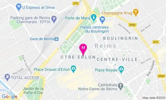 Localisation Dr Arnaud Charles