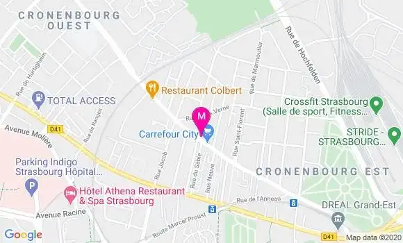 Localisation Dr Micheline Lisch