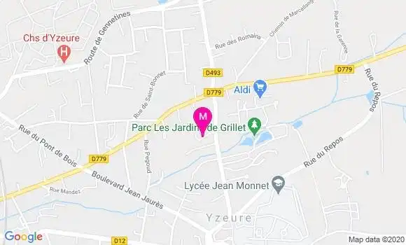 Localisation Dr Farida Belhadj