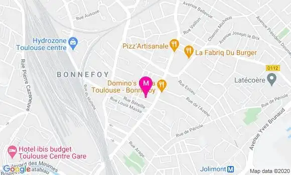 Localisation Dr Anne Pinquier