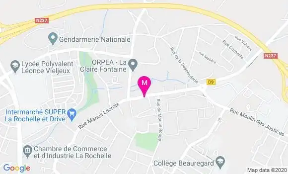 Localisation Dr Jean Michel Clere