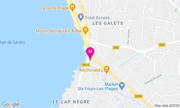 Localisation Dr Guillemette Fantin