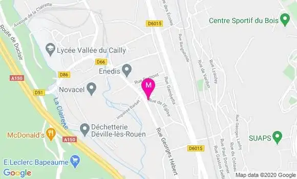 Localisation Dr Thibault Marie
