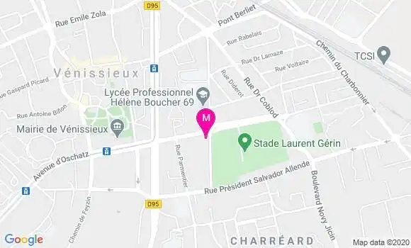 Localisation Dr Laurent Duperron