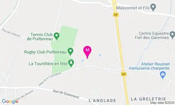 Localisation Dr Corinne Hamel