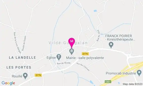 Localisation Dr Charlotte Le Pautremat