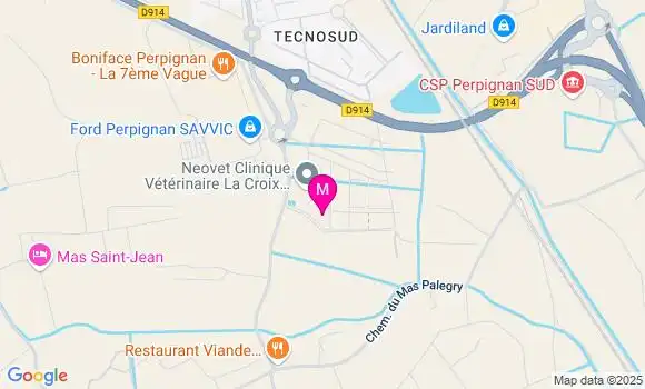 Localisation Dr Jeremie Cholas