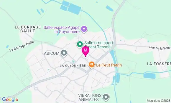 Localisation Dr Aline Chataigner