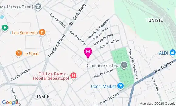 Localisation Dr Sophie Gagneux Lantreibecq