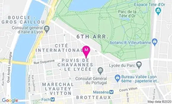 Localisation Dr Martin Veaudor