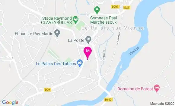 Localisation Dr Catherine Boucher