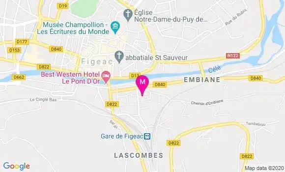Localisation Dr Jean Paul Gravagne