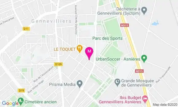 Localisation Dr Nadja Pillon