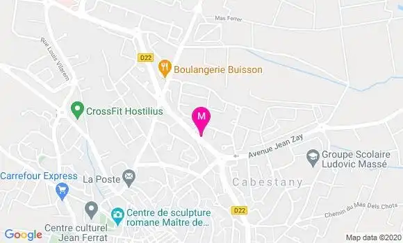 Localisation Dr Franck Desasy