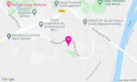 Localisation Dr Bertrand Quinet