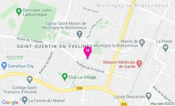 Localisation Dr Magali Quidu Brouder