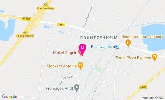 Localisation Dr Madeleine Hommel