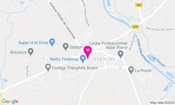 Localisation Dr Anne Sophie Querrec