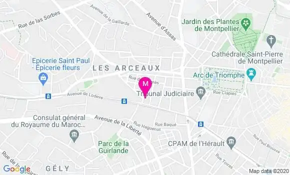 Localisation Dr Elise Hardoin