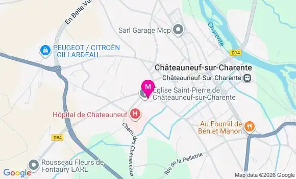 Localisation Dr Marion Jonquet Franchaud