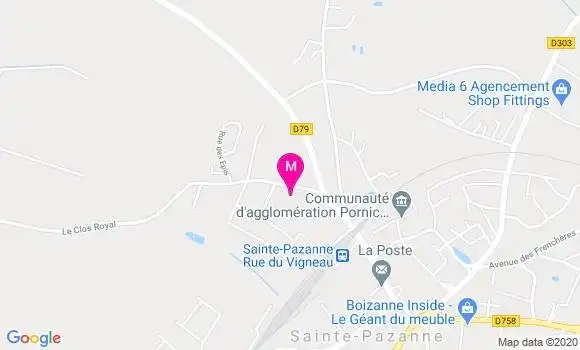 Localisation Dr Helene Leroux